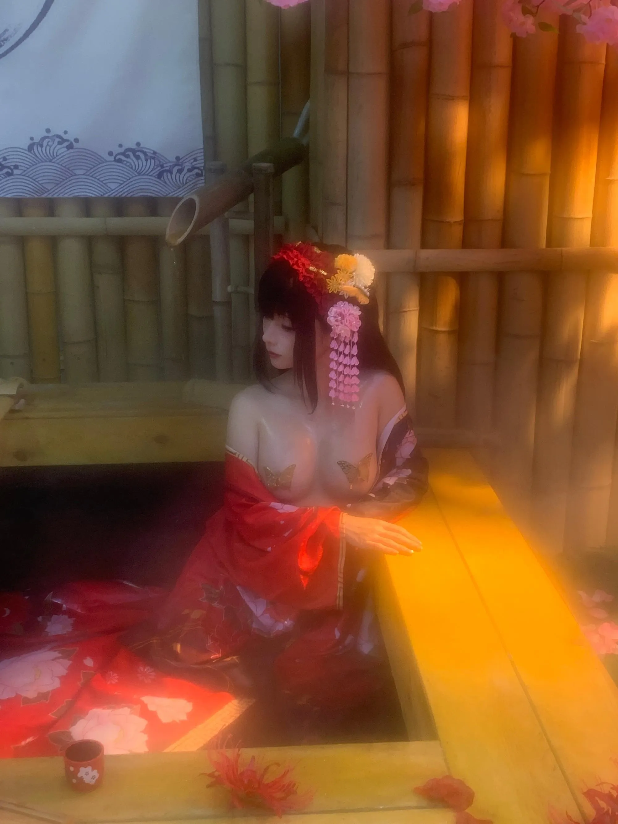 蠢沫沫 – NO.304 狂三和服cos-狂三 花絮 [114P]插图3